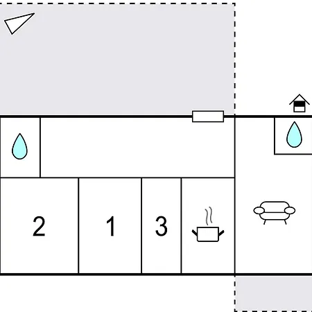 Three-bedroom In Veliki *