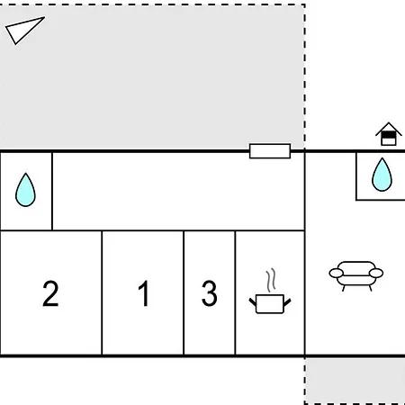Three-bedroom In Veliki Apartament *